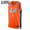 NBA Børn Trøje Los Angeles Clippers James Harden 2025-26 Nike City Edition Orange Swingman